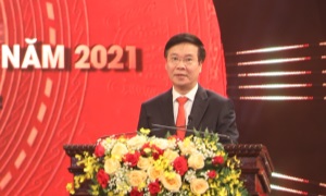 Phát biểu của đồng chí Võ Văn Thưởng, Ủy viên Bộ Chính trị, Thường trực Ban Bí thư tại Lễ trao Giải báo chí toàn quốc về xây dựng Đảng (mang tên Búa liềm vàng) lần thứ VI - năm 2021